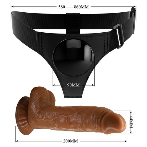 Pretty Love - Harness Briefs- Micheal, Universal Strap-On, 7.0'' Dildo na Arena.pl