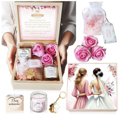 PODZIĘKOWANIE DLA ŚWIADKÓW BOX DLA ŚWIADKA I ŚWIADKOWEJ PREZENT DLA ŚWIADKA na Arena.pl