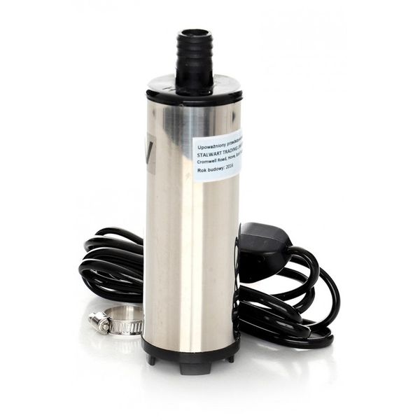 POMPA DO SPUSZCZANIA OLEJU PRZEPOMPOWYWANIA PALIWA NAFTY ROPY 12V 60W zdjęcie 2