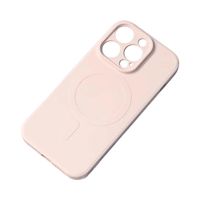 Etui silikonowe na Samsung Galaxy S25 Edge Silicone Case MagSafe - różowe