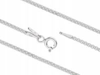 Krótki Srebrny Damski Ozdobny Łańcuszek Popcorn 1,7mm Coreana Choker 40 cm