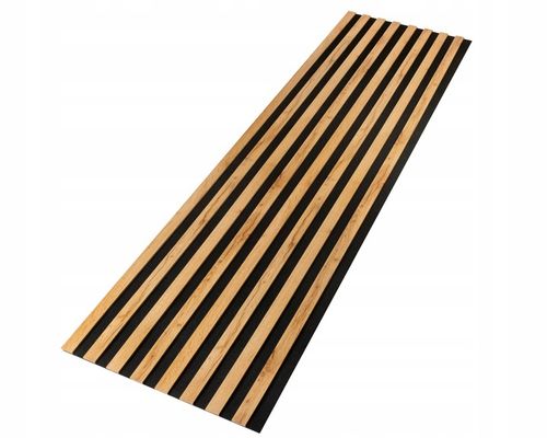 Lamele ścienne 54x260 cm, akustyczne na czarnym filcu - Dąb Wotan 279 na Arena.pl