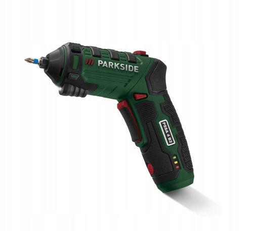 PARKSIDE PSSA 4 B2 Wkrętarka 4V obrotowa rękojeść 10Nm 26 bitów ZESTAW 30w1 na Arena.pl