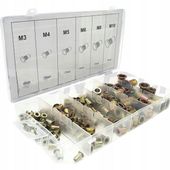 NITONAKRĘTKI STALOWE M3-M10 NITONAKRĘTKA 150 szt.