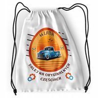 Plecak Urodziny 44 44Te Sportowy Szkolny Worek Z Nadrukiem Ze Zdjęciem