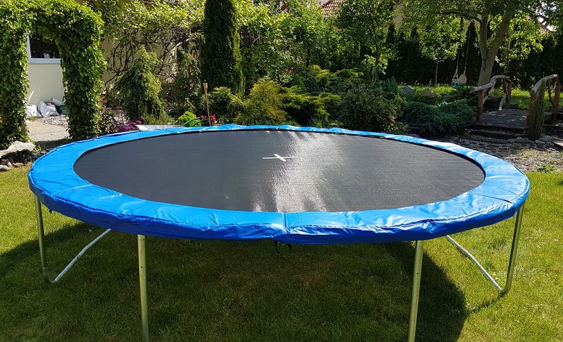 Batut mata do trampoliny 14FT 435CM na 80 sprężyn zdjęcie 3