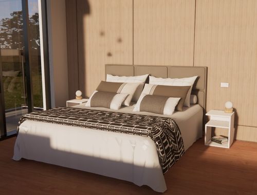 Szafka nocna szóstka, stolik bez szuflad, biały, sypialnia na Arena.pl