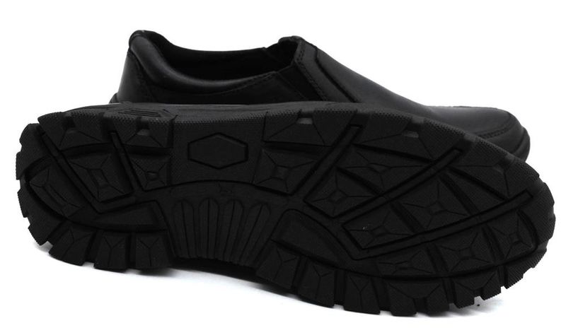 Mokasyny męskie wsuwane American Club CY104/24 - czarne 43 zdjęcie 6