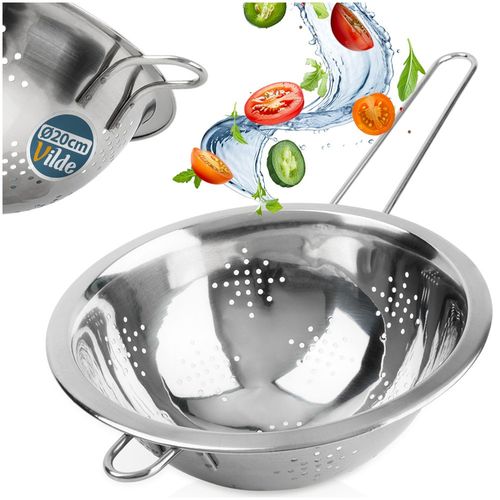 Cedzak kuchenny stalowy 20 cm na Arena.pl