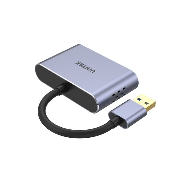 Unitek Adapter USB na HDMI i VGA, FullHD zdjęcie 2