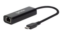 Manhattan Karta Siec.Adapter USB-C na RJ45 2.5GBase-T Ethernet 153300
