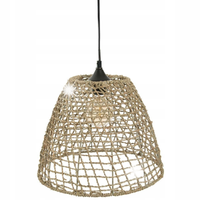 LAMPA WISZĄCA PLECIONY KLOSZ Z TRAWY MORSKIEJ Ø 35