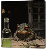 Obraz 90x100cm Oczekiwanie w Półmroku