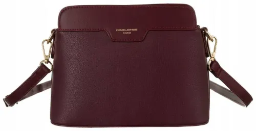 torba z eko skóry david jones bordowy na Arena.pl