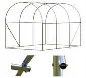 tunel foliowy 2x3m konstrukcja stelaz 200 x 300 cm