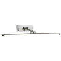 Kinkiet LAMPA ścienna GARRIX MB1263M Italux metalowa OPRAWA nad obraz LED 9W 3000K listwa nikiel