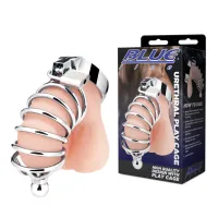 blueline cage system z metalowym prętem i anatomicznym pierścieniem