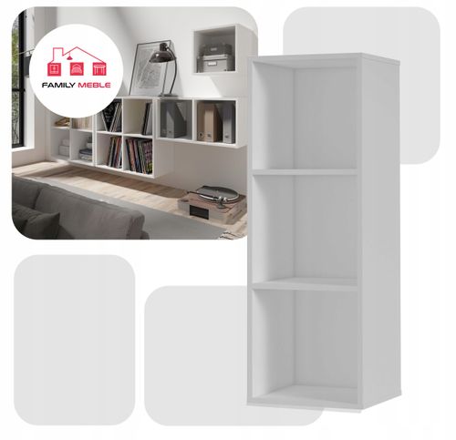 Regał półka organizer pojemnik stojak na płyty winylowe segregatory Cubo 3 na Arena.pl