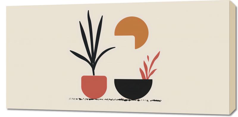 Obraz 100x50cm Domowy Ogród zdjęcie 1