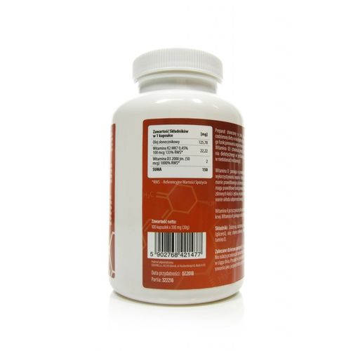 Colyfine Witamina D3 2000 IU K2 mk7 100 mcg na Arena.pl