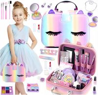 Kosmetyki Zestaw do Makijażu dla Dzieci Kuferek Make Up Jednorożec Cienie