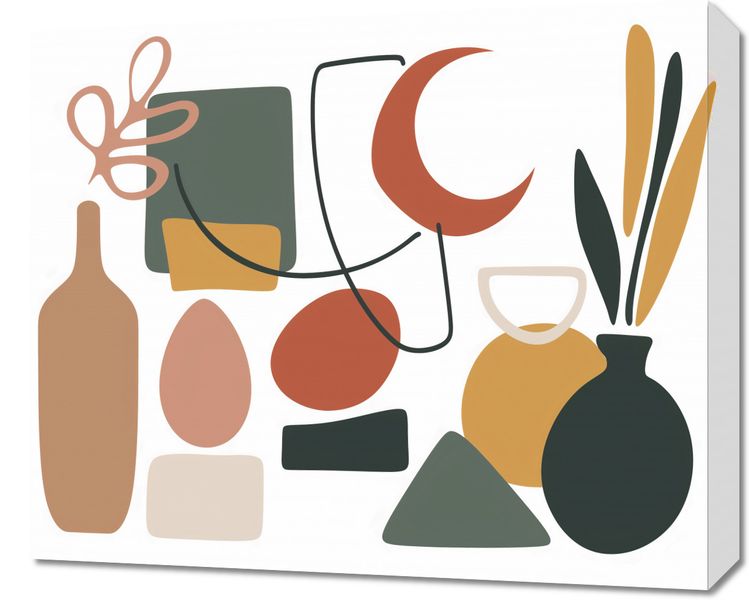 Obraz 60x50cm Formy Wyzwolone zdjęcie 1