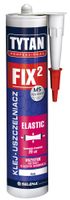 KLEJ MONTAŻOWY FIX2 ELASTIC 290ML BIAŁY TYTAN - KLEJ FIX2 EL