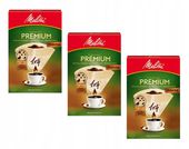 Filtry papierowe do kawy 1x4 Melitta Premium 240szt, rozmiar 4