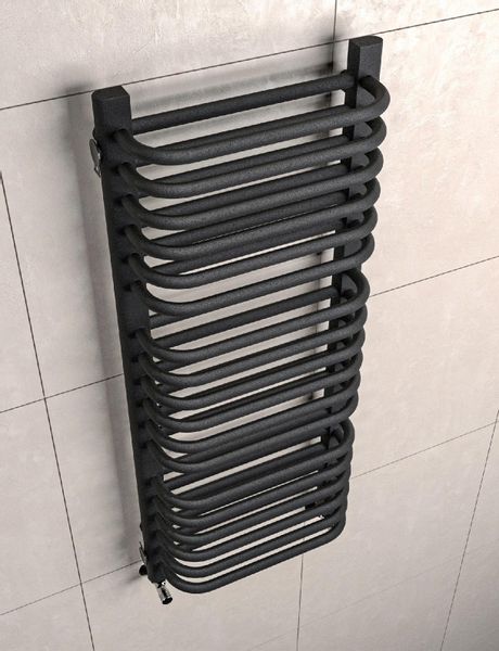 GRZEJNIK ŁAZIENKOWY OLD-SCHOOL 720x400 CZARNY STR zdjęcie 4