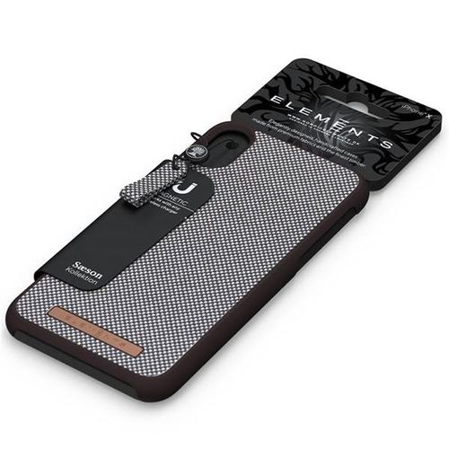 Nordic Elements Saeson Idun - Etui iPhone XR (Dark Brown Pattern 1) na Arena.pl