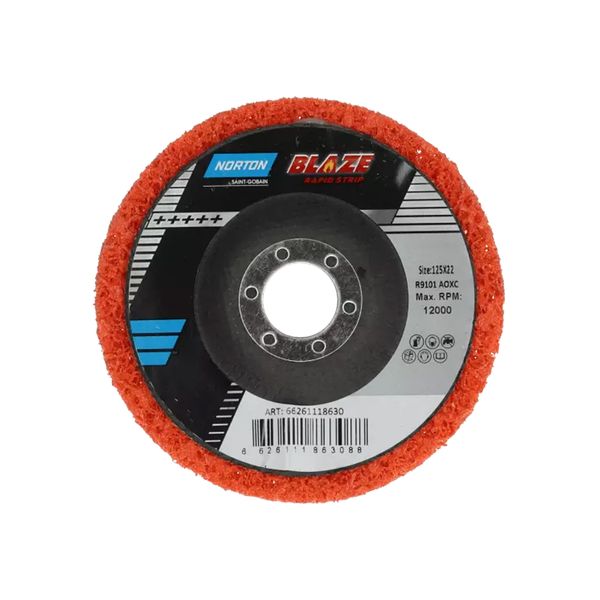 Krążek Norton Blaze Rapid Strip 127mm Extra Coarse zdjęcie 1