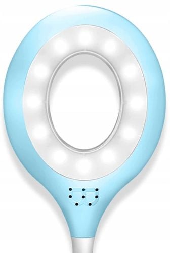 lampka biurkowa niebieska z pojemnikiem na Arena.pl