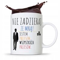 Prezesa Viceprezesa Kubek Super Prezes Prezent Z Nadrukiem Ze Zdjęciem