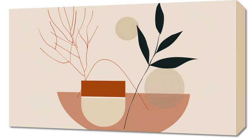 Obraz 70x40cm Botaniczna Przymiarka zdjęcie 1