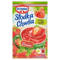 DR OETKER KISIEL SŁODKA CHWILA TRUSKAWKA Z KAWAŁKAMI OWOCÓW 31,5G