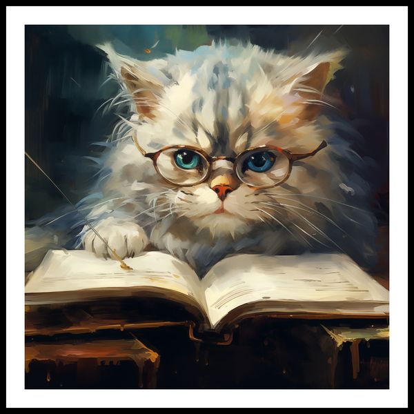 Plakat 90x90cm Ucz Się Ucz zdjęcie 3