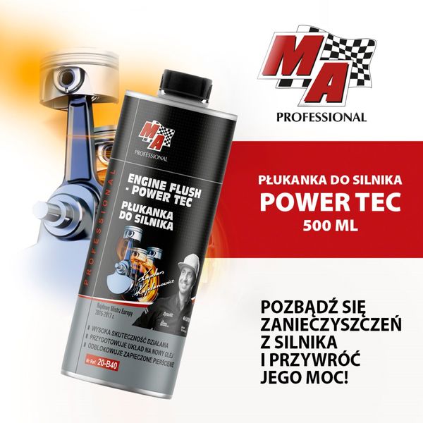 MA Professional Power Tec Płukacz silnika 500ml zdjęcie 4