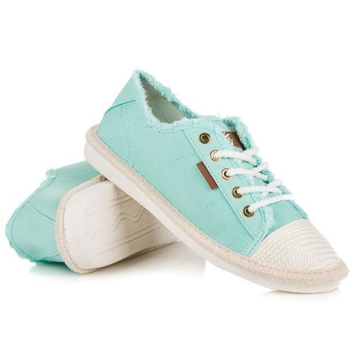 Sznurowane trampki espadryle r.40 na Arena.pl