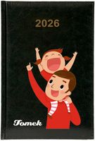 Kalendarz A5 2026 tygodniowy KSIĄŻKOWY PREZENT na dzień taty + naps