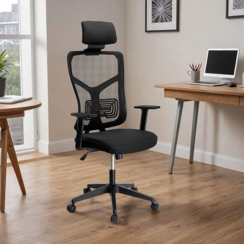 Fotel biurowy regulowany KALISTO czarny na Arena.pl