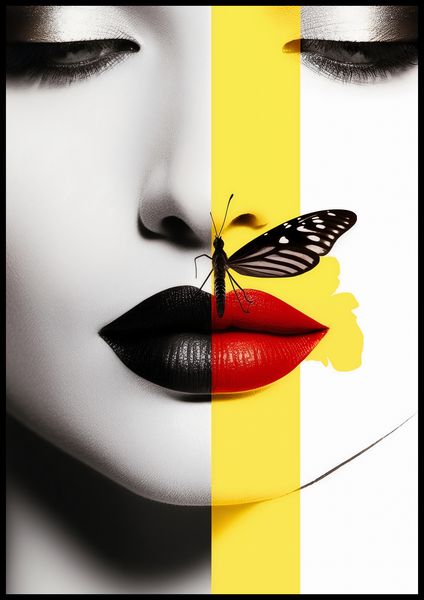 Plakat 70x100cm Motyla Piękność zdjęcie 2