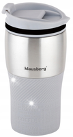 Kubek termiczny 320ml KLAUSBERG szary KB-7626