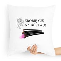 Poduszka Prezent Dla Kosmetyczki Pretty Nails Z Nadrukiem Ze Zdjęciem
