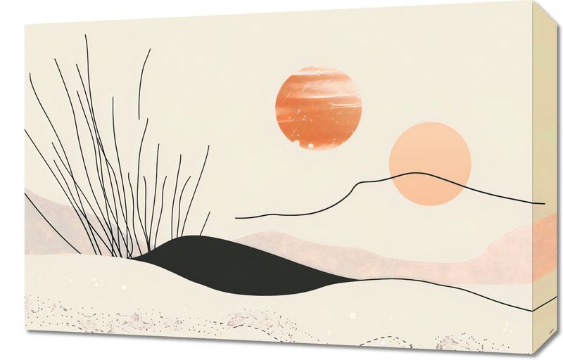 Obraz 60x40cm Miękkie Wzgórze zdjęcie 1