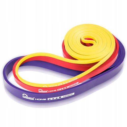 Gumy do ćwiczeń taśmy oporowe fitness crossfit Majestic Sport Home na Arena.pl