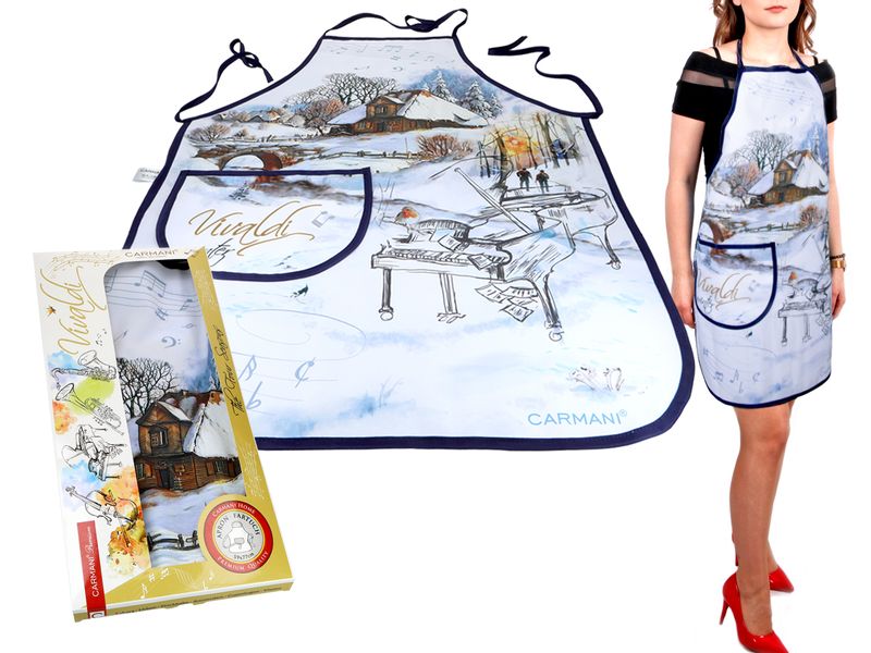 Fartuszek kuchenny - A. Vivaldi, Zima (CARMANI) zdjęcie 1