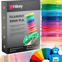 WKŁAD DO DŁUGOPISU 3D FILAMENT 200M PLA 40 KOLORÓW MIX ZESTAW BEZPIECZNY