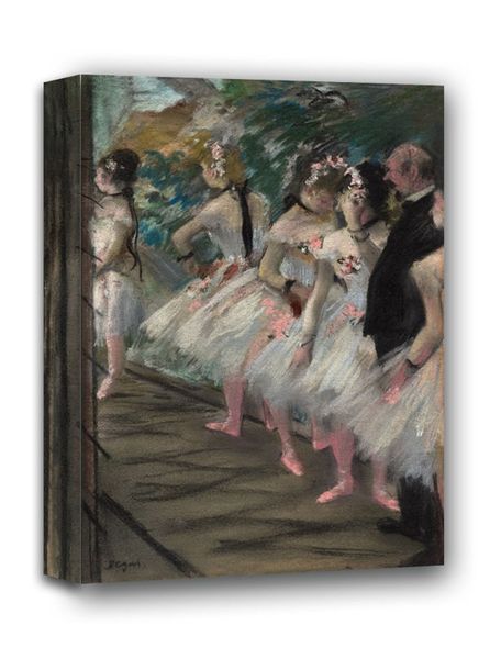 The Ballet, Edgar Degas - obraz na płótnie 70x100 cm zdjęcie 1