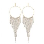 kolczyki długie ozdobne k1625z