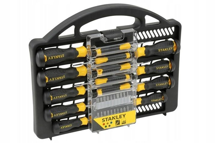 MEGA ZESTAWY WKĘTAKÓW STANLEY 34 ELEMNTY zdjęcie 3